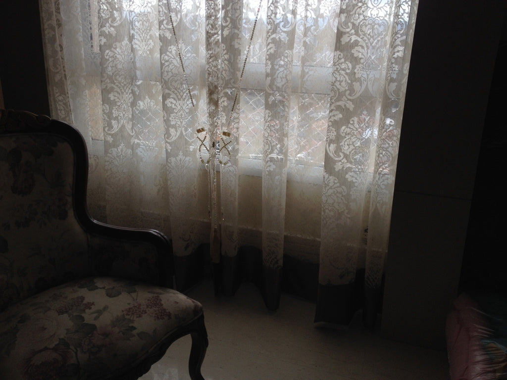 Como usar acessórios nas cortinas? Braçadeiras de Cristal