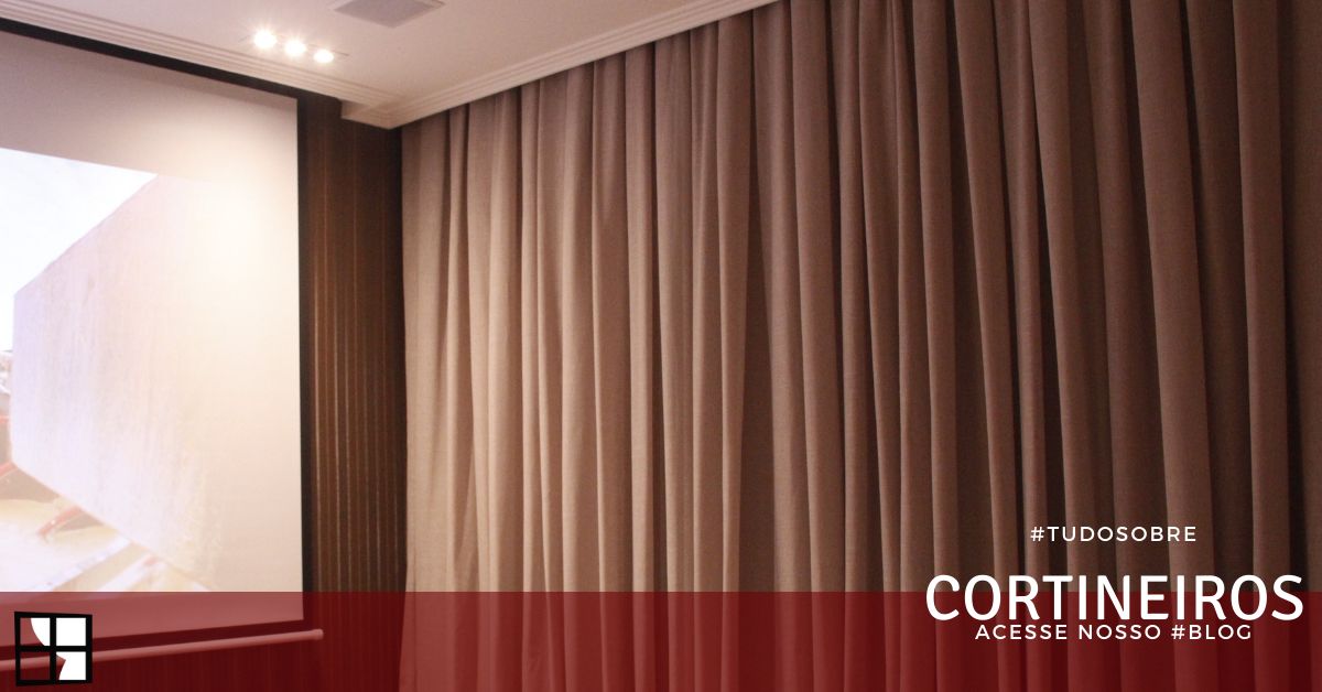 Qual o tamanho que meu cortineiro deve ter?