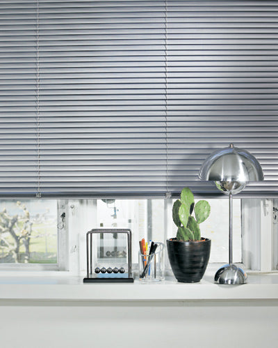 Persiana Alumínio Horizontal - 16mm | 25mm | 50mm - Lisa - Belinha Decorações