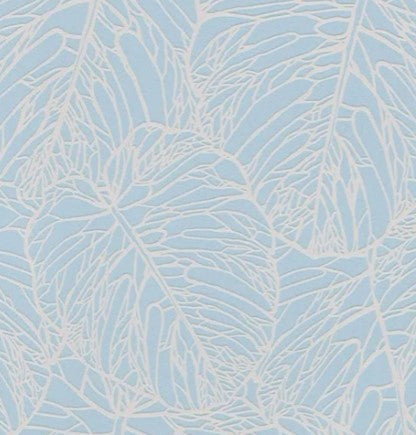 Papel de parede- Blue Velvet- Folhas