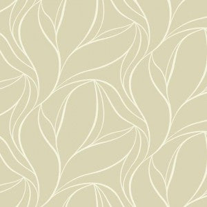 Papel de Parede - Silver Leaf- Estampado Folhas - Belinha Decorações